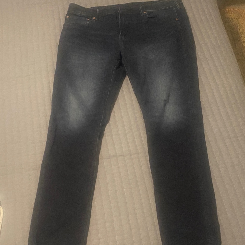 American Eagle Dark Wash Athetic Skinny Denim Jeans